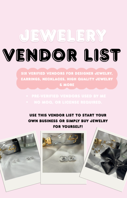 Personal Jewelry Vendor
