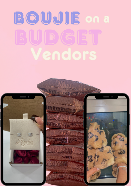 Boujie On Budget Vendor