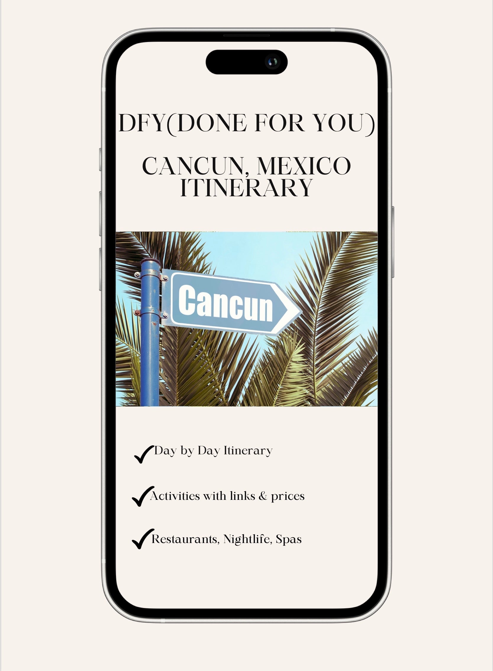 Cancun, Mexico Itinerary