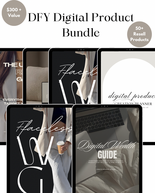 DFY Digital Product Bundle